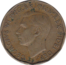1949 THREEPENCE ( VF ) - Threepence - Cambridgeshire Coins