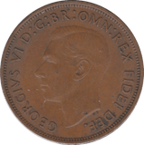 1950 1 PENNY ( EF ) 6 - Penny - Cambridgeshire Coins