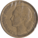 1950 10 FRANCS FRANCE - SILVER WORLD COINS - Cambridgeshire Coins