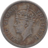 1950 5 CENTS MALAYA - WORLD COINS - Cambridgeshire Coins