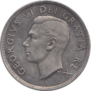 1950 CANADA SILVER ONE DOLLAR 9 - WORLD SILVER COINS - Cambridgeshire Coins