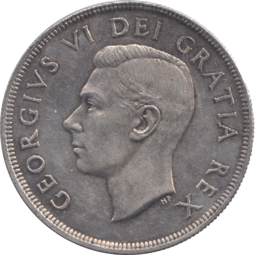 1950 CANADA SILVER ONE DOLLAR 9 - WORLD SILVER COINS - Cambridgeshire Coins