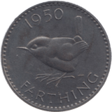 1950 FARTHING ( BU ) 18 - Farthing - Cambridgeshire Coins