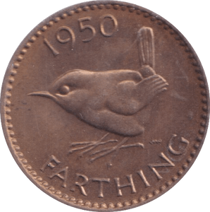 1950 FARTHING ( PROOF ) - Farthing - Cambridgeshire Coins