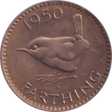 1950 FARTHING ( PROOF ) - Farthing - Cambridgeshire Coins