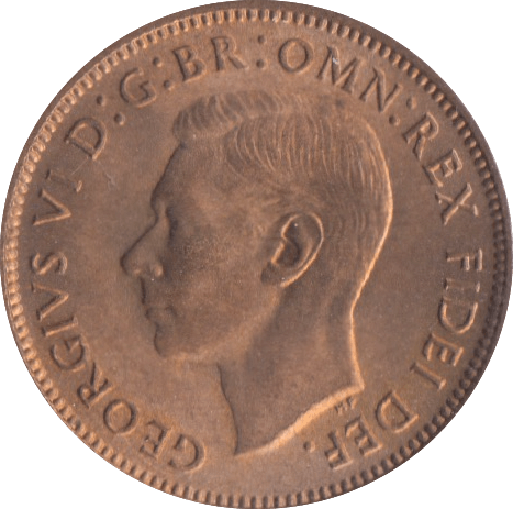 1950 FARTHING ( UNC ) - Farthing - Cambridgeshire Coins