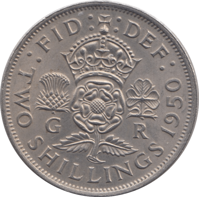 1950 FLORIN ( UNC ) - FLORIN - Cambridgeshire Coins