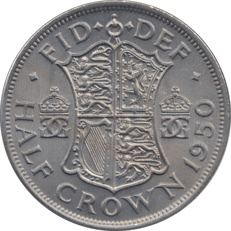 1950 HALFCROWN ( BU ) - Halfcrown - Cambridgeshire Coins