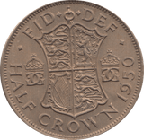 1950 HALFCROWN ( UNC ) 4 - HALFCROWN - Cambridgeshire Coins