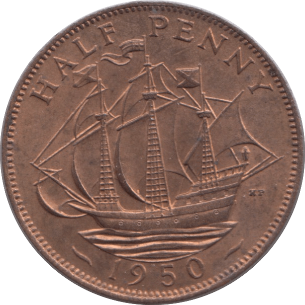1950 HALFPENNY ( BU ) - Halfpenny - Cambridgeshire Coins
