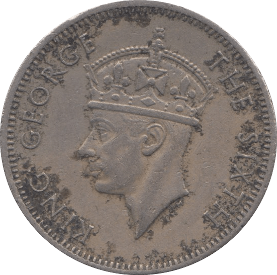 1950 MALAYA 20 CENTS - WORLD COINS - Cambridgeshire Coins