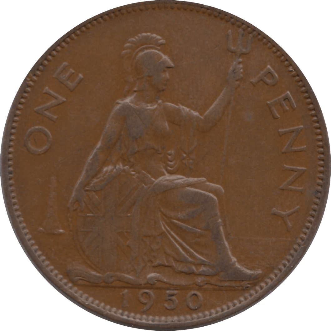 1950 PENNY 1 ( EF ) 8 - Penny - Cambridgeshire Coins