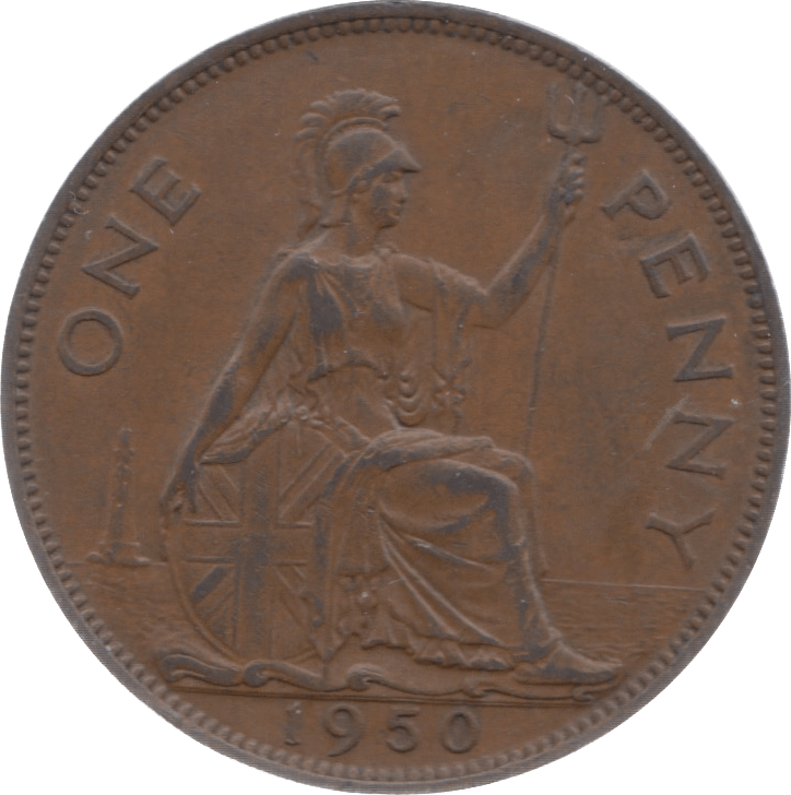 1950 PENNY 3 ( AUNC ) - Penny - Cambridgeshire Coins