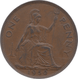 1950 PENNY 3 ( AUNC ) - Penny - Cambridgeshire Coins