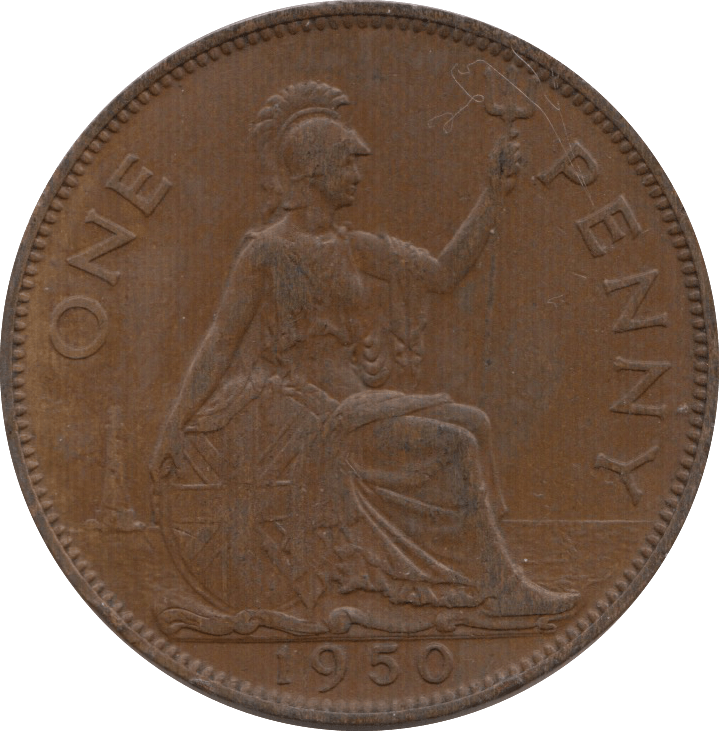 1950 PENNY ( AUNC ) 4 - Penny - Cambridgeshire Coins