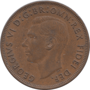 1950 PENNY ( AUNC ) 8 - Penny - Cambridgeshire Coins