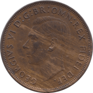 1950 PENNY ( AUNC ) 8 - Penny - Cambridgeshire Coins