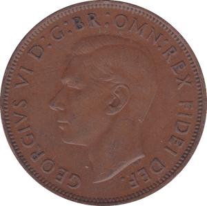 1950 PENNY ( AUNC ) B - Penny - Cambridgeshire Coins