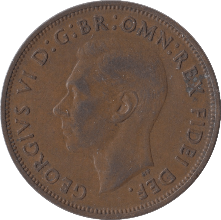 1950 PENNY ( AUNC ) - Penny - Cambridgeshire Coins