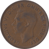 1950 PENNY ( AUNC ) - Penny - Cambridgeshire Coins