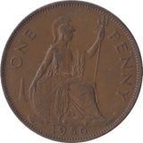 1950 PENNY ( AUNC ) - Penny - Cambridgeshire Coins