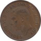 1950 PENNY ( EF ) 1 - Penny - Cambridgeshire Coins