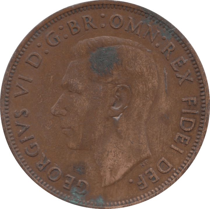 1950 PENNY ( EF ) 2 - Penny - Cambridgeshire Coins