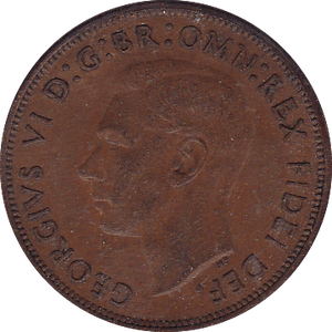 1950 PENNY ( EF ) . A - Penny - Cambridgeshire Coins