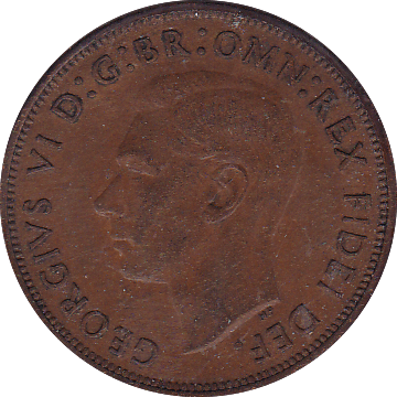 1950 PENNY ( EF ) . A - Penny - Cambridgeshire Coins