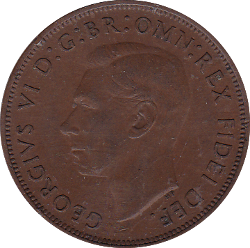 1950 PENNY ( EF ) . B - Penny - Cambridgeshire Coins