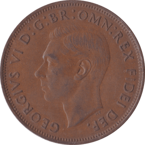 1950 PENNY ( EF ) C - Penny - Cambridgeshire Coins