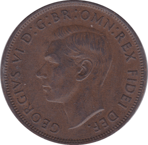 1950 PENNY ( EF ) D - Penny - Cambridgeshire Coins