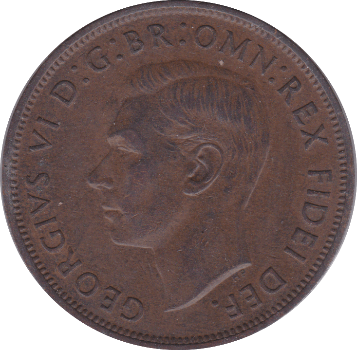 1950 PENNY ( EF ) D - Penny - Cambridgeshire Coins