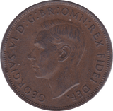 1950 PENNY ( EF ) D - Penny - Cambridgeshire Coins