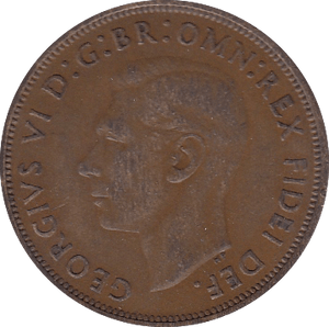1950 PENNY ( EF ) F - Penny - Cambridgeshire Coins