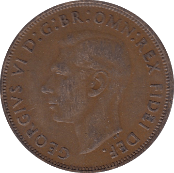 1950 PENNY ( EF ) F - Penny - Cambridgeshire Coins