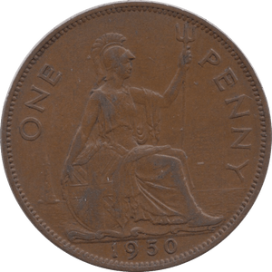 1950 PENNY ( EF ) - Penny - Cambridgeshire Coins