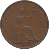 1950 PENNY ( EF ) - Penny - Cambridgeshire Coins