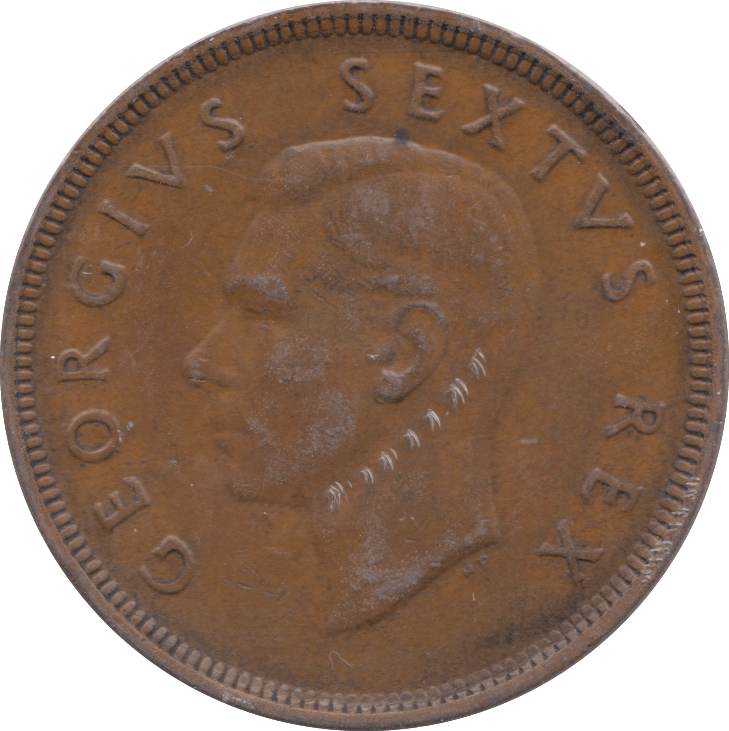 1950 PENNY SOUTH AFRICA - WORLD COINS - Cambridgeshire Coins