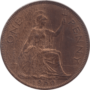 1950 PENNY ( UNC ) 3 - Penny - Cambridgeshire Coins