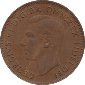 1950 PENNY ( UNC ) 3 - Penny - Cambridgeshire Coins