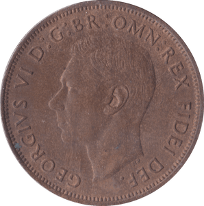 1950 PENNY ( UNC ) C - Penny - Cambridgeshire Coins