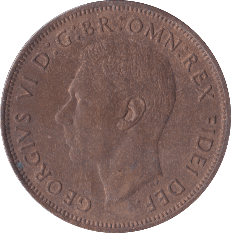 1950 PENNY ( UNC ) C - Penny - Cambridgeshire Coins