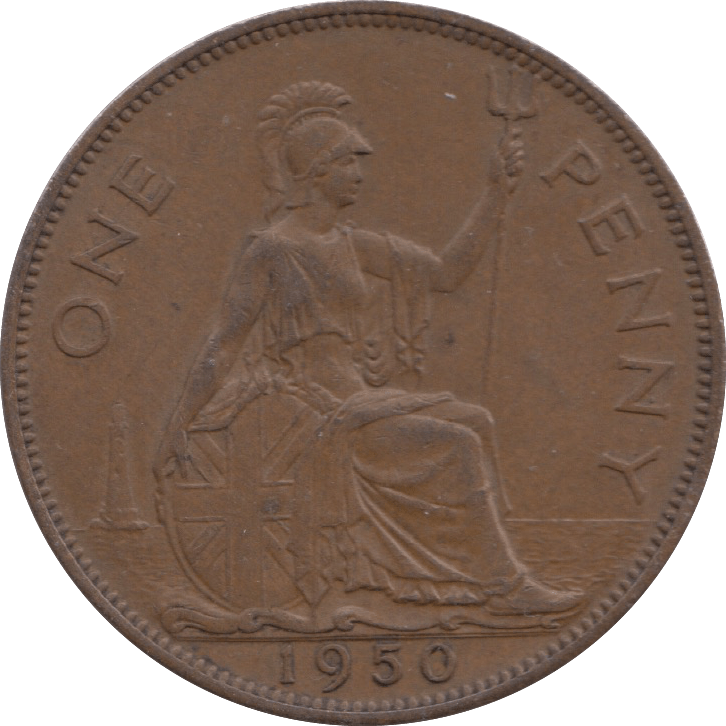 1950 PENNY ( UNC ) E - Penny - Cambridgeshire Coins