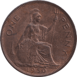 1950 PENNY ( UNC ) - Penny - Cambridgeshire Coins