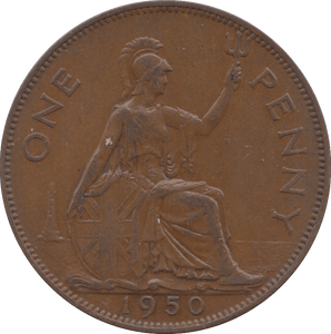 1950 PENNY ( UNC ) - Penny - Cambridgeshire Coins