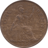 1950 PENNY ( VF ) 5 - Penny - Cambridgeshire Coins