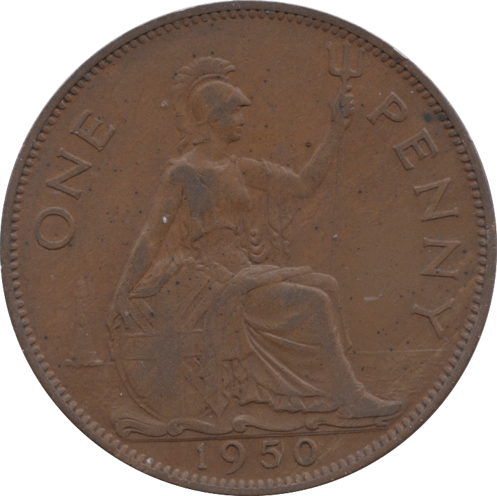 1950 PENNY ( VF ) - Penny - Cambridgeshire Coins