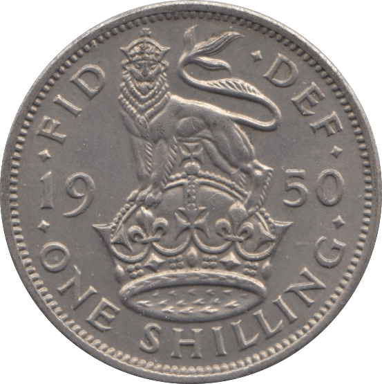1950 SHILLING ( UNC ) - Shilling - Cambridgeshire Coins