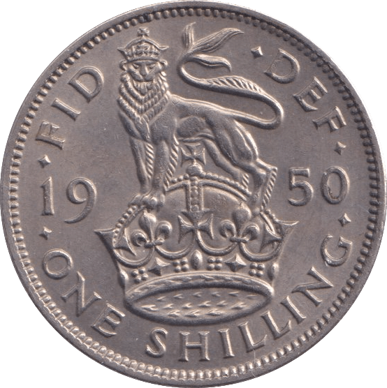 1950 SHILLING ( UNC ) - Shilling - Cambridgeshire Coins